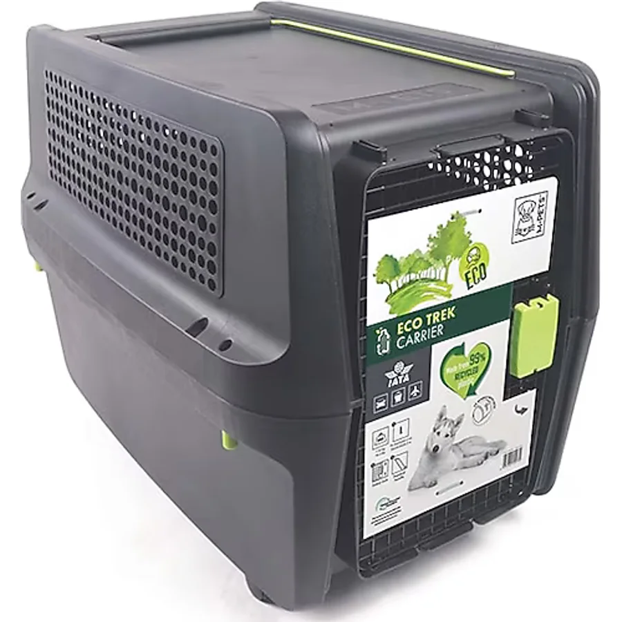 M-PETS Eco Trek Carrier IATA Köpek Taşıma Kafesi Tekerlekli Large