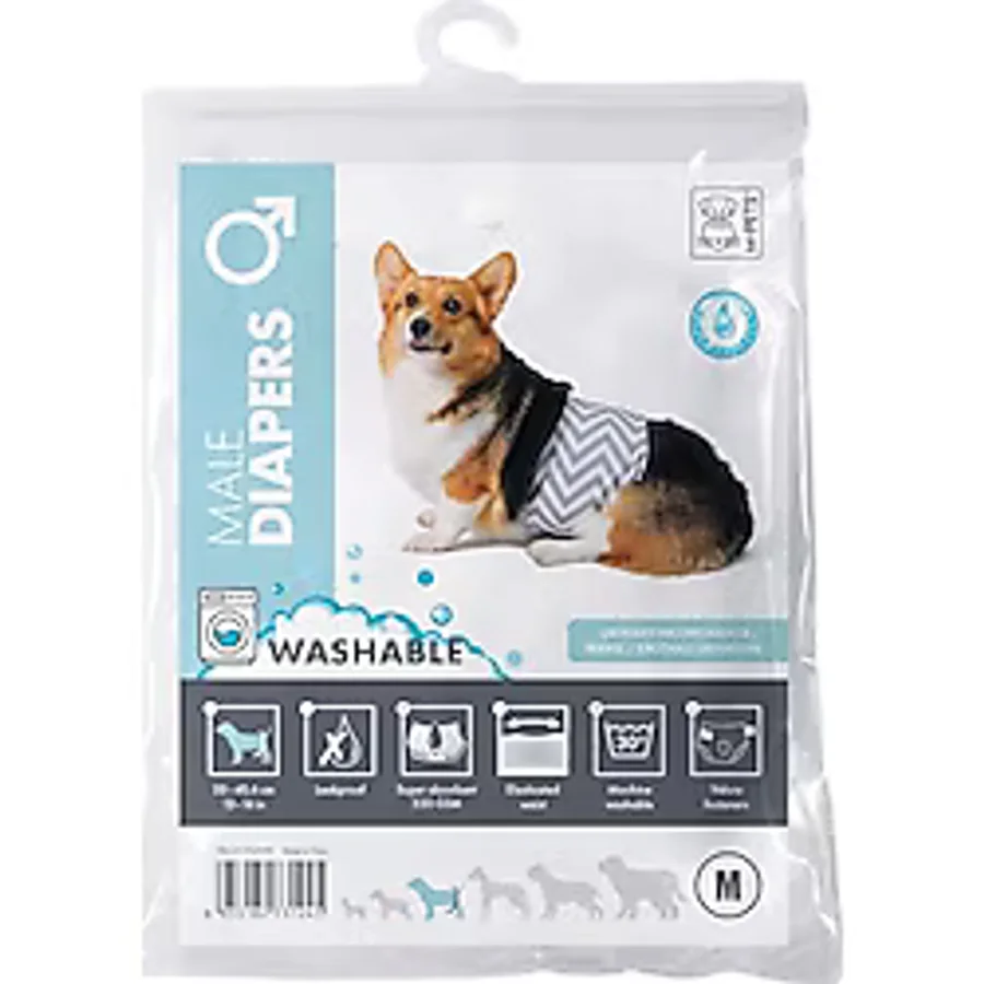 M-Pets Erkek Köpekler İçin Yıkanabilir Külot (M)