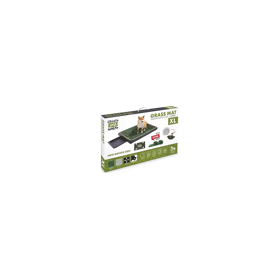 M-Pets Grass Mat 50x76 cm Çimli Çekmeceli Köpek Tuvaleti