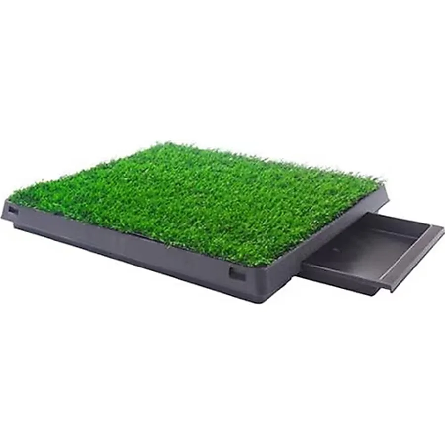 M-Pets Grass Mat Çimli Çekmeceli Köpek Tuvaleti 58X46cm