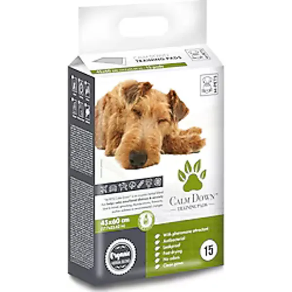 M-Pets Sakinleştiricili 45x60 cm 15'li Köpek Çiş Eğitim Pedi
