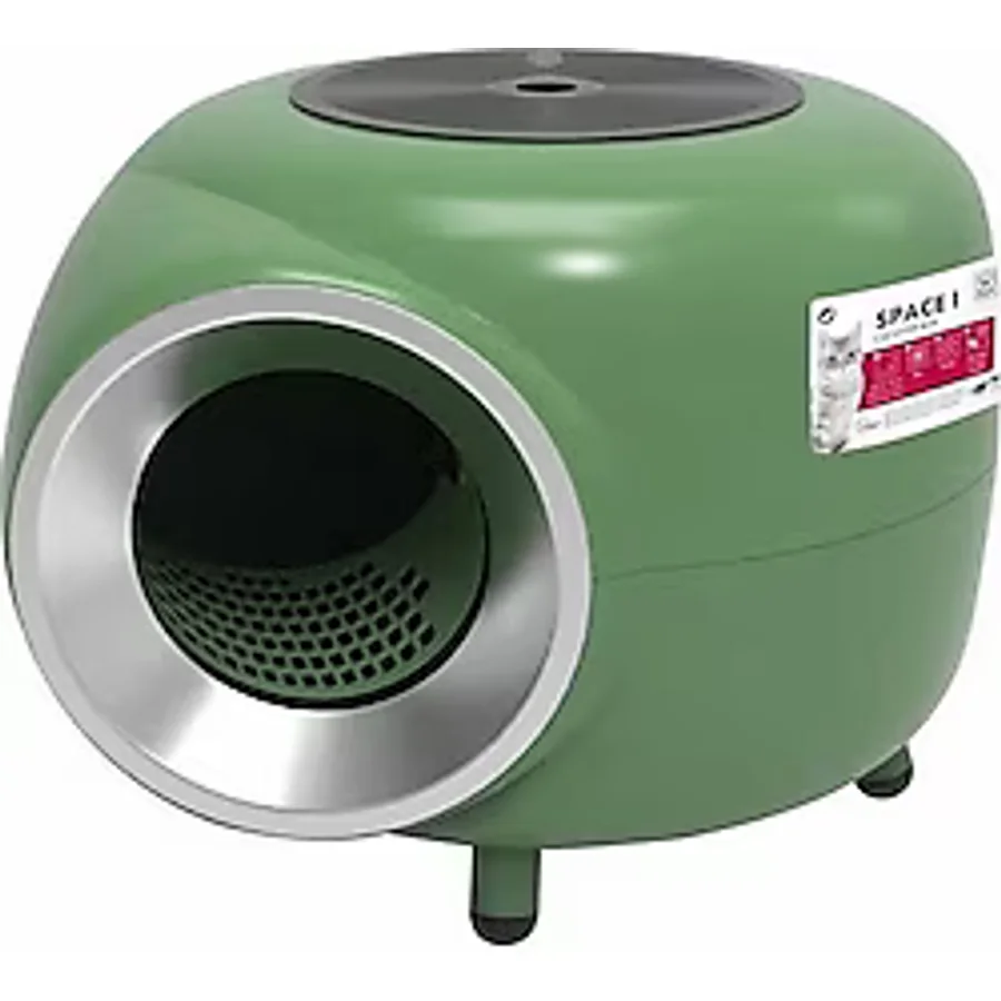 M-Pets Space 1 57x55x44 cm Yeşil Kapalı Kedi Tuvaleti