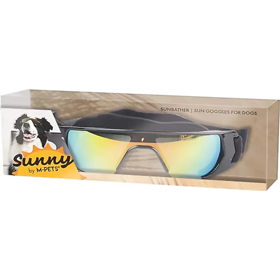 M-PETS Sunny Sunbather Köpekler İçin Gözlük Black