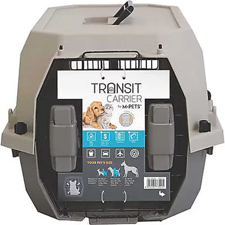 M-Pets Transit Carrier Iata Köpek Taşıma Çantası Kahverengi 60X40x33 Cm