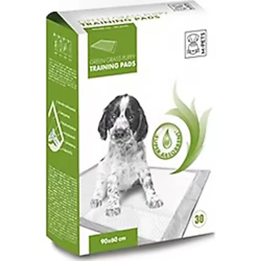 M-Pets Yavru Köpek Çiş Pedi Çimen Kokulu 30 Adet 90 x 60 cm