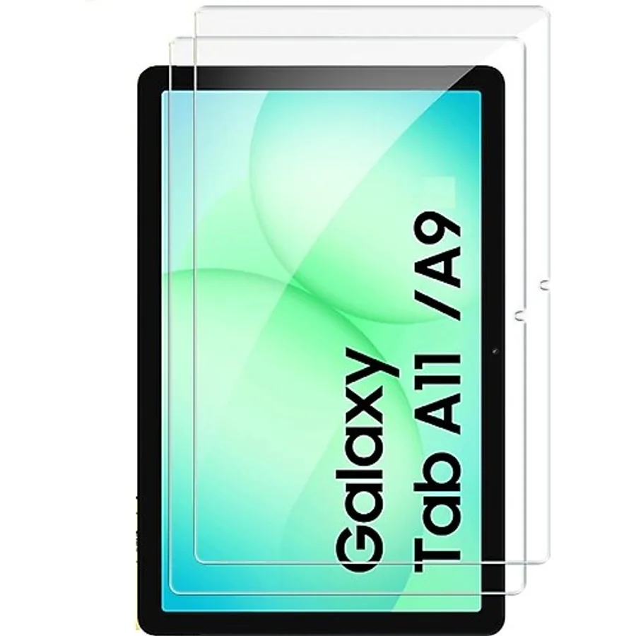 m.tk moveteck Samsung Galaxy Tab A11/A9 8.7 inç Uyumlu Ekran Koruyucu Şeffaf Cam Nano Esnek Kırılmaz Ekran Camı