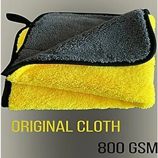 M.Y. Taso Çift Taraflı Mikrofiber Oto Kurulama Havlusu 700GSM (Kenarı Biye ) Vakkum 70X50CM