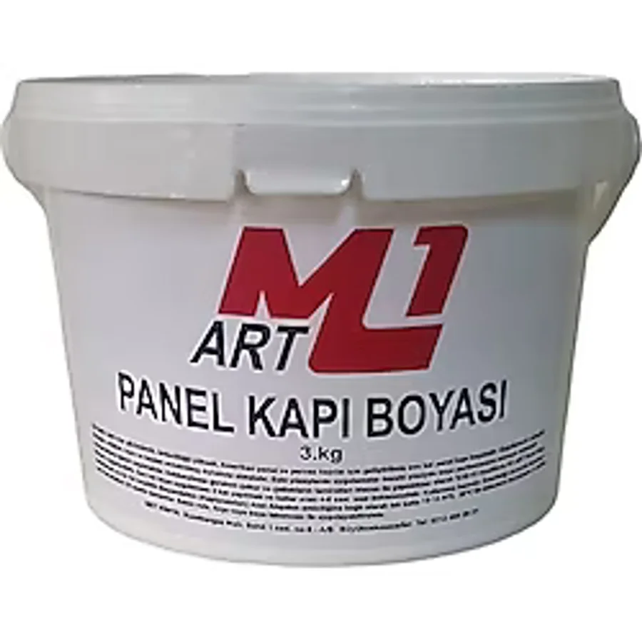 M1 Art Beyaz Su Bazlı Panel Kapı Boyası 3 kg