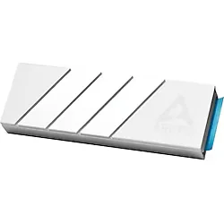 M2 Pro Soğutucu M.2 2280 SSD Için, Arctıc Tp-3 Fanlı, Pc ve Playstation 5 ile Uyumlu, Tek ve Çift Taraflı Ssd'ler Için, Gümüş