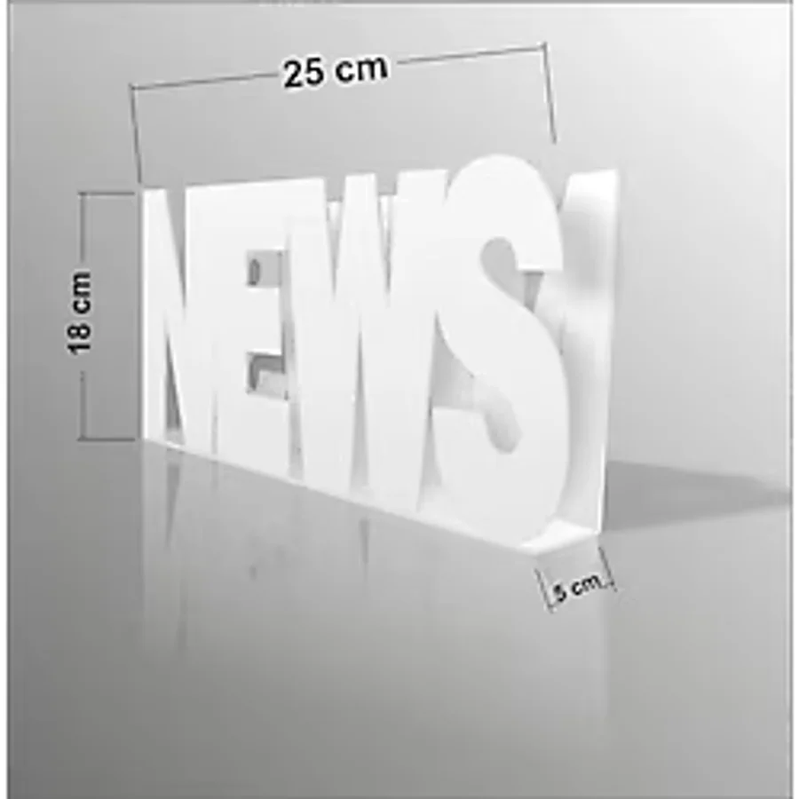 M3Decorium Beyaz News Yazılı Gazetelik Broşürlük Dergilik Posta Kutusu