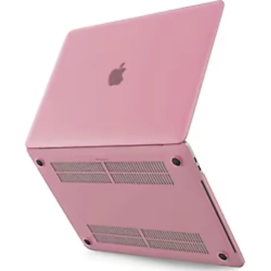 Macbook Pro 13 2020 Macbook Buzlu Kapak - Pembe