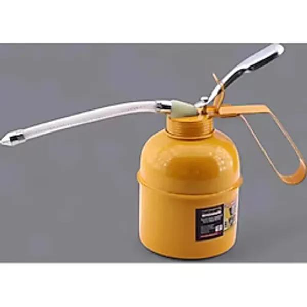 Madeni Yağdanlık 500 ml Araba Makine Atölye Yağdanlığı Spiralli Metal Gövdeli Uçlu Yağ Pompası