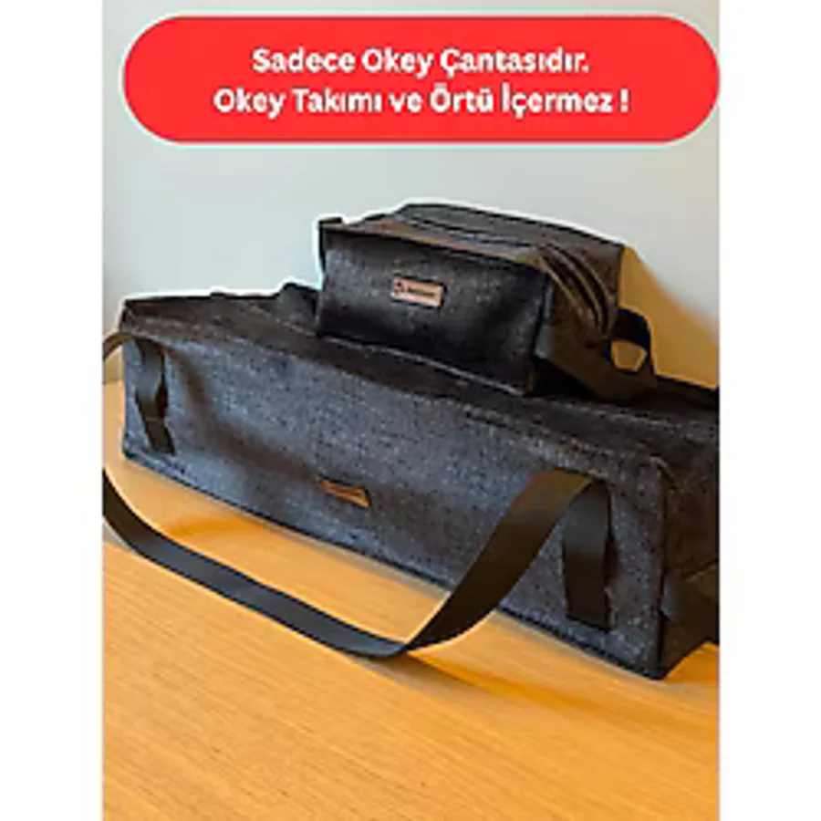 Mady Aksesuar Okey Takım Çantası Antrasit