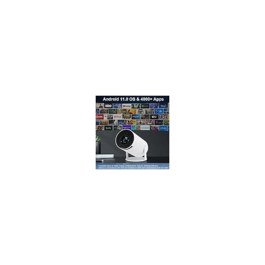 Magcubic Samsung Tabanlı Mini Taşınabilir Projektör Wifi 4-6 K