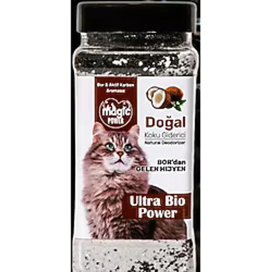 Magic Power Kedi Kumu Koku Giderici Bor+ Aktif Karbon 175 Gr