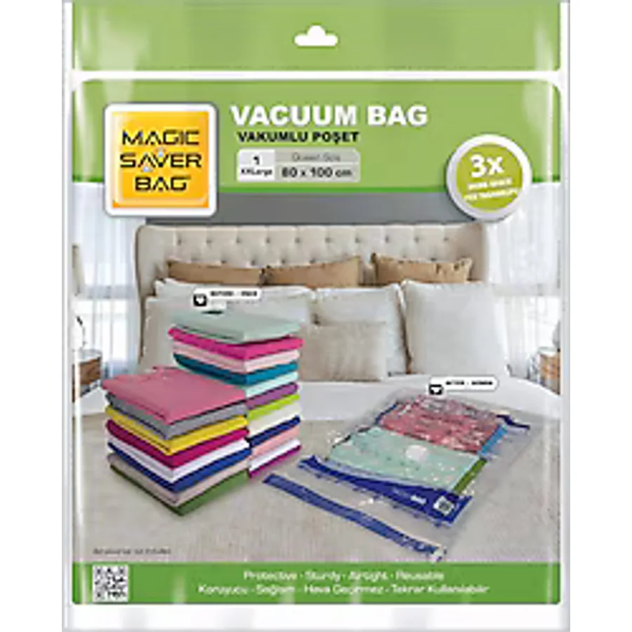 Magic Saver Bag Tekli XXL Vakumlu Poşet