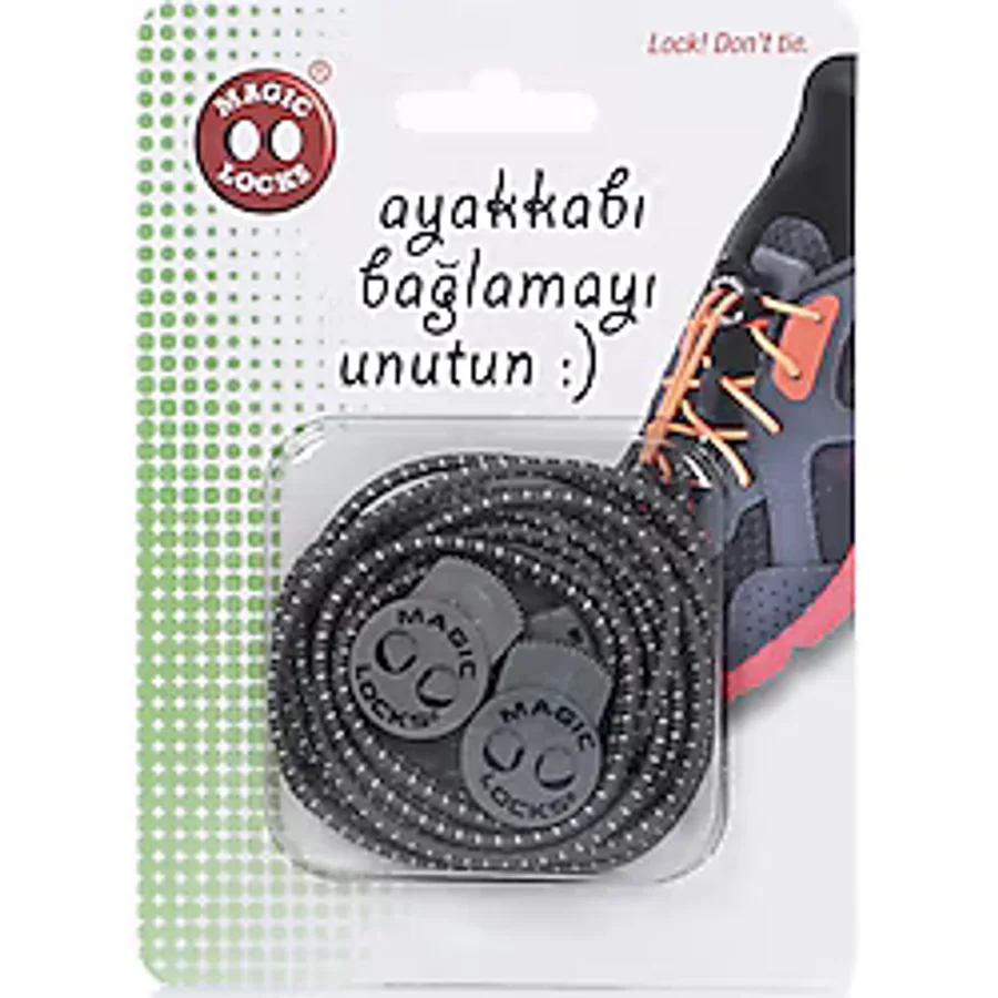 Magiclocks Magic Locks Turuncu Elastik Ayakkabı Bağcığı