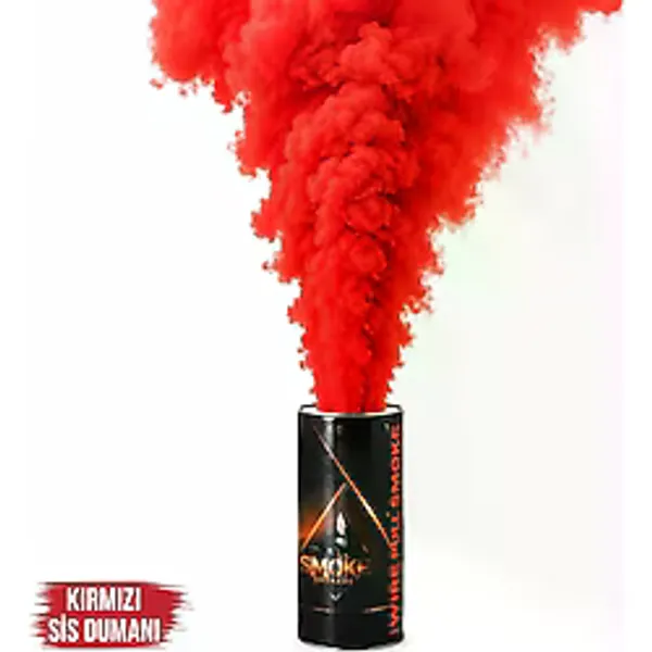 Magicool Kırmızı Renk Sis Bombası Kırmızı Duman 1 Adet