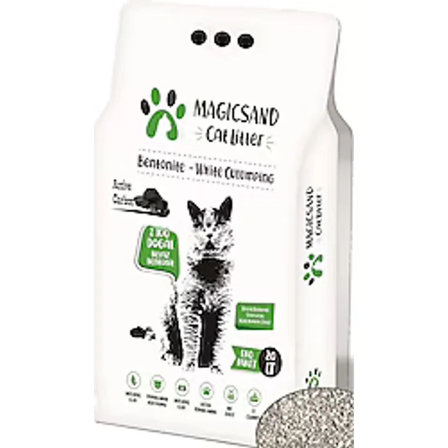 Magicsand Aktif Karbonlu İnce Taneli 20 lt Bentonit Kedi Kumu