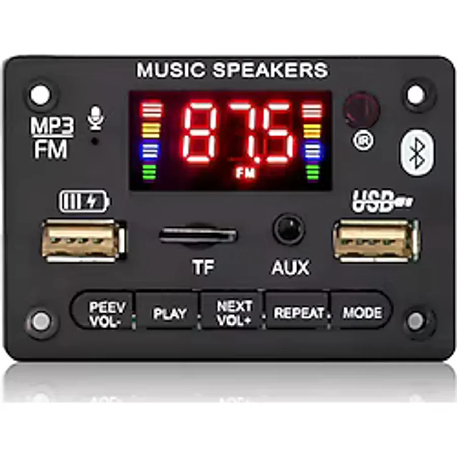 Magıcvoıce G018 Usb/Sd/Bluetooth-Kumanda-2x40w Anfi Çıkışlı Oto Teyp Çevirici Dijital Player Board