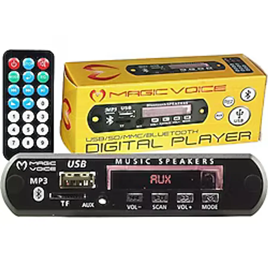 MagicVoice USB-122 USB-SD-Mmc-Bluetooth AUX Çevirici Kumandalı