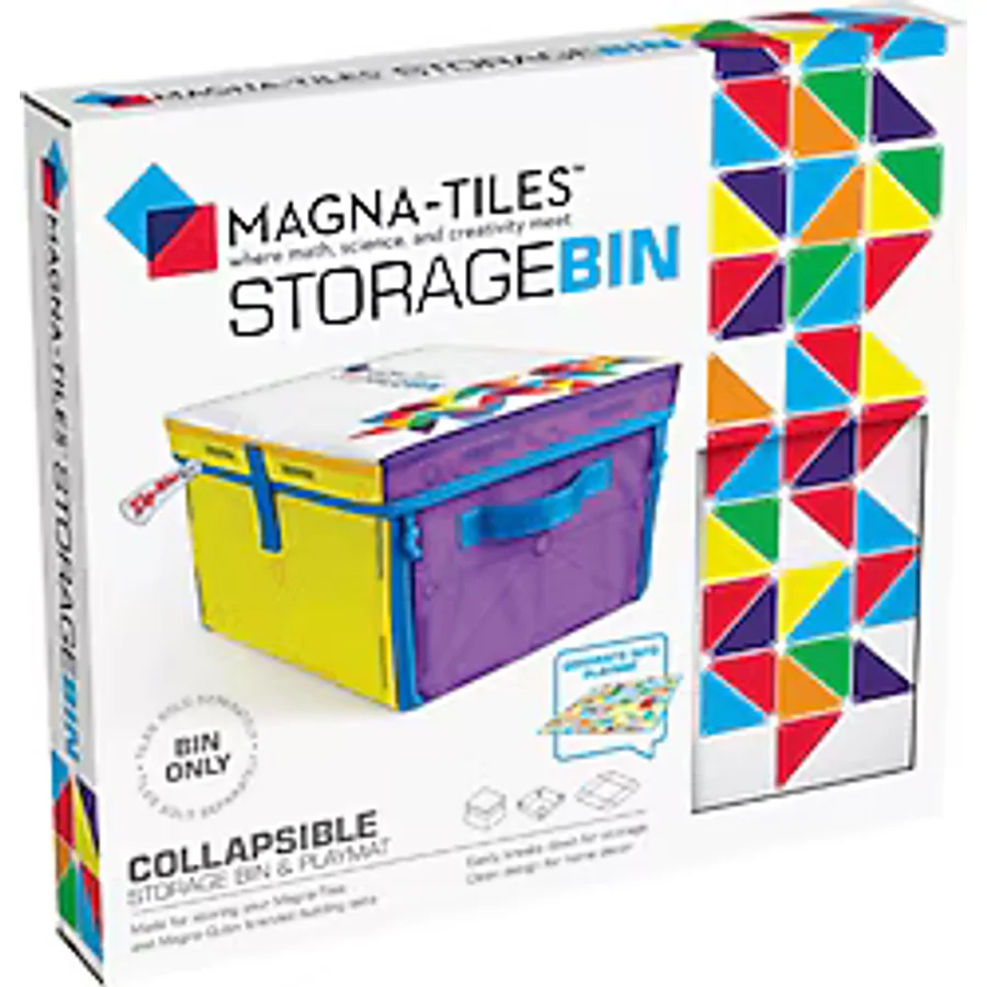 Magna-Tiles Saklama Kutusu ve Oyun Matı