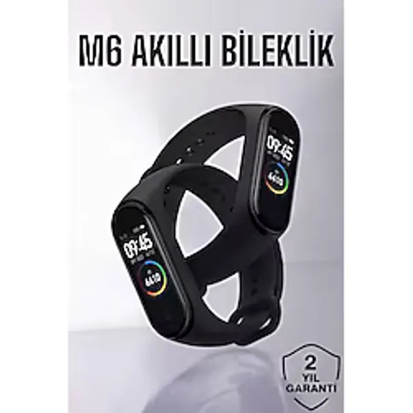 Magne Akıllı Bileklik Fitness ve Sağlık İçin Akıllı Bileklik Adım Sayar Kalp Atı - TGR6119-1388 - Çok Renkli