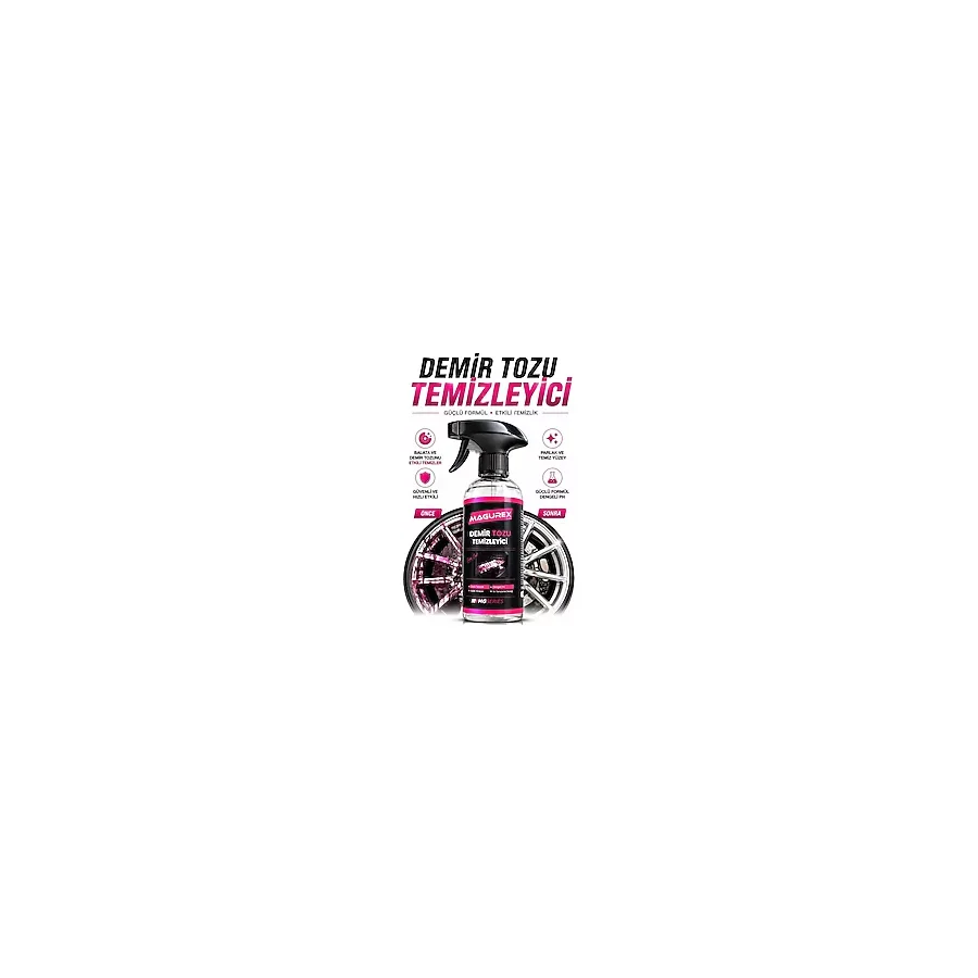 MAGUREX Balata ve Demir Tozu Temizleyici Sprey 400 ML- Profesyonel Jant & Fren Sistemi Temizleyici