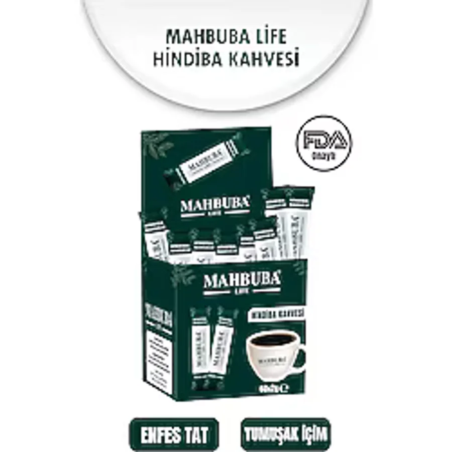 Mahbuba Hindiba Form Kahvesi Glutensiz Kahve 1 Aylık - 60 Kullanım Net 120gr Diğer