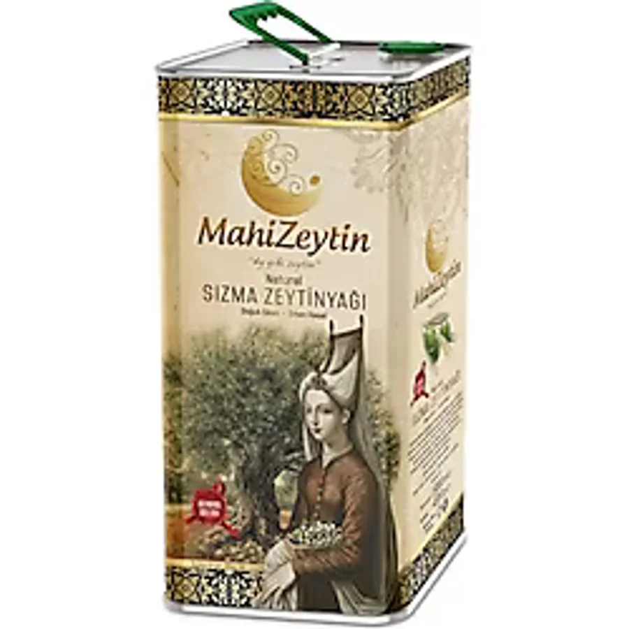 Mahizeytin Soğuk Sıkım Natürel Sızma Zeytinyağı 5 lt