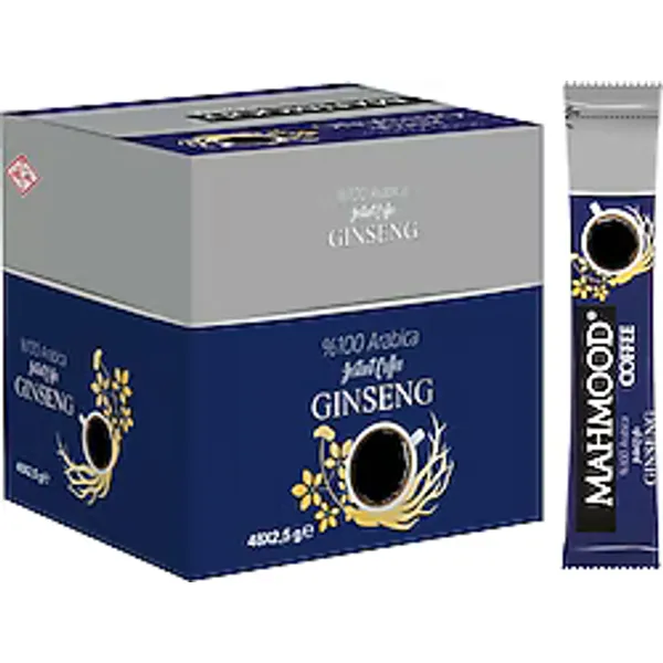 Mahmood Coffee Arabica Ginsengli Granül Kahve 2.5 gr 48'li