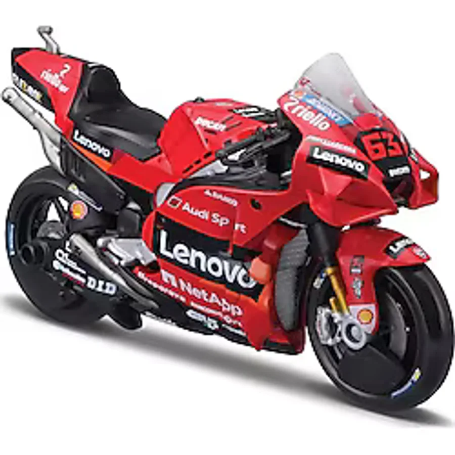 Maisto 1:18 Ducati Lenovo Team 2021 Model Motosiklet