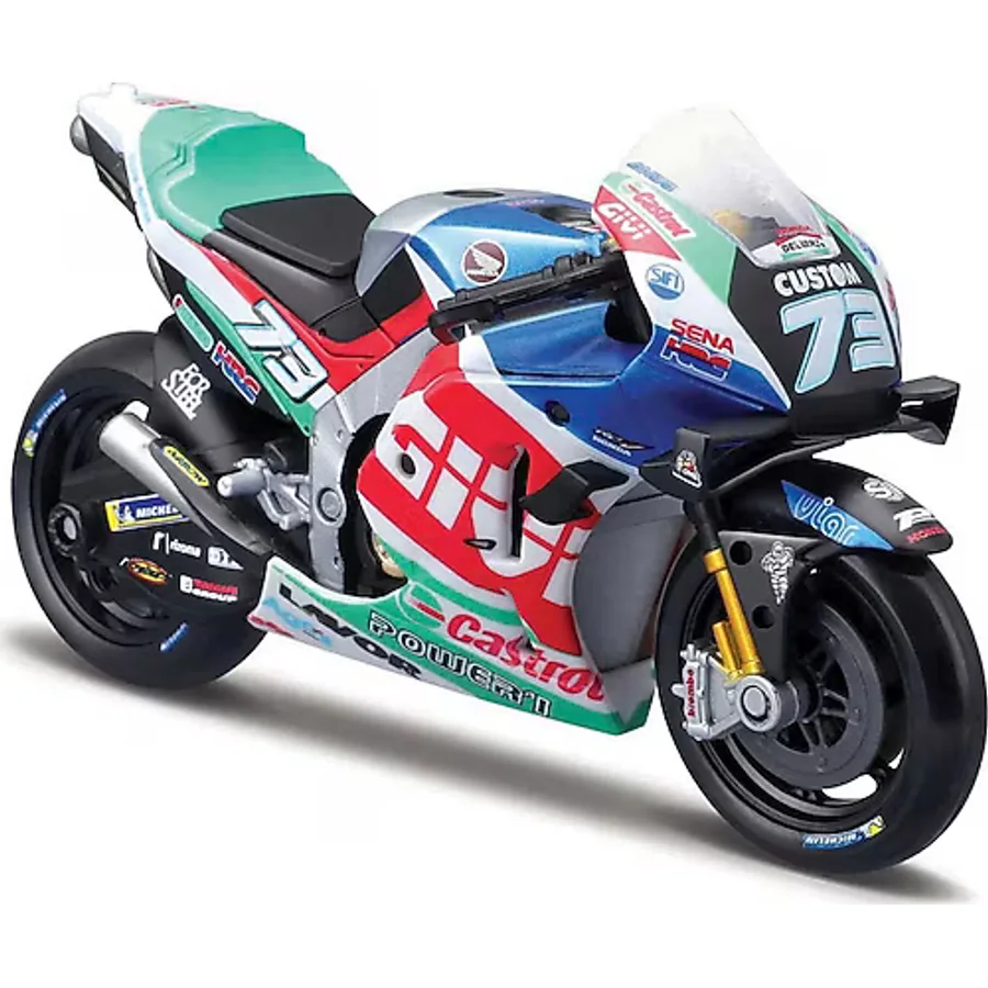 Maisto 1:18 Lcr Honda 2021 Model Motosiklet
