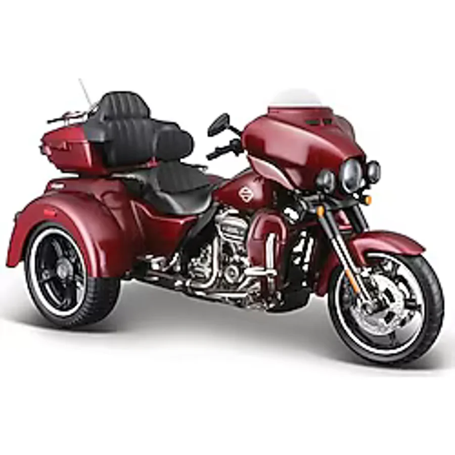 Maisto Harley-Davidson 2021 CVO TRI Glide Model Motosiklet - Bordo