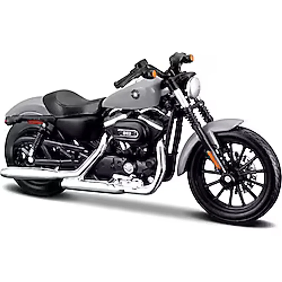 Maisto Harley Davidson 2022 Sportster Iron 883 Die Cast Gri 118 Model Motosiklet 31360