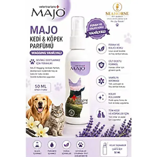 Majo Wagging Vanilyalı Kedi & Köpek Parfümü 50 ml