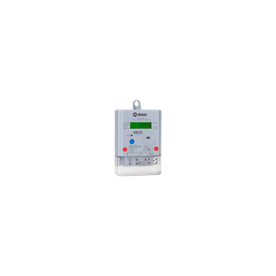 Makel M710.k0y.2251 Monofaze Elektrik Sayacı Tek Yönlü, 1 Fazlı, 2 Telli, 5(100)A - 24 Adet
