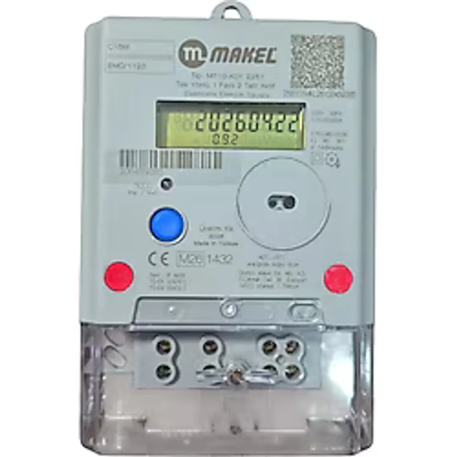 Makel Monofaze Elektronik Sayaç