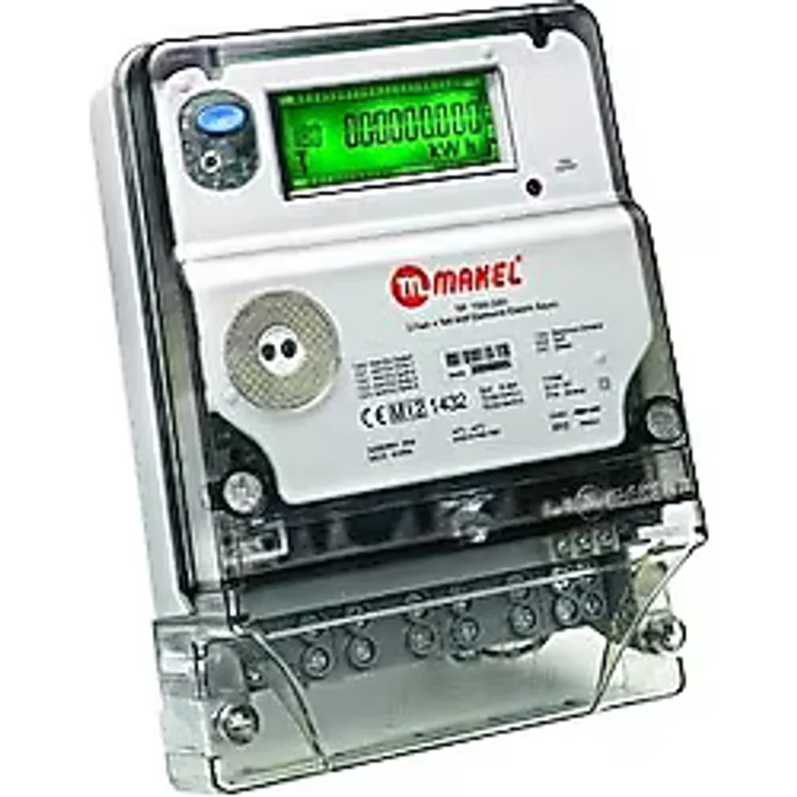 Makel Trifaze Dijital Elektrik Sayacı Gri