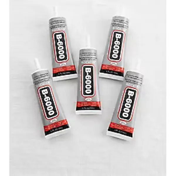 Makeops B-6000 Şeffaf Taş ve Boncuk Yapıştırıcısı 110 Ml- Şeffaf Yapıştırıcı 5 Adet