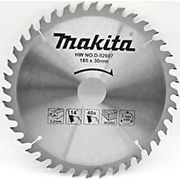 Makita D-15578 Daire Testere Bıçağı 115X22.23 Mm 40 Diş Ahşap Kesim