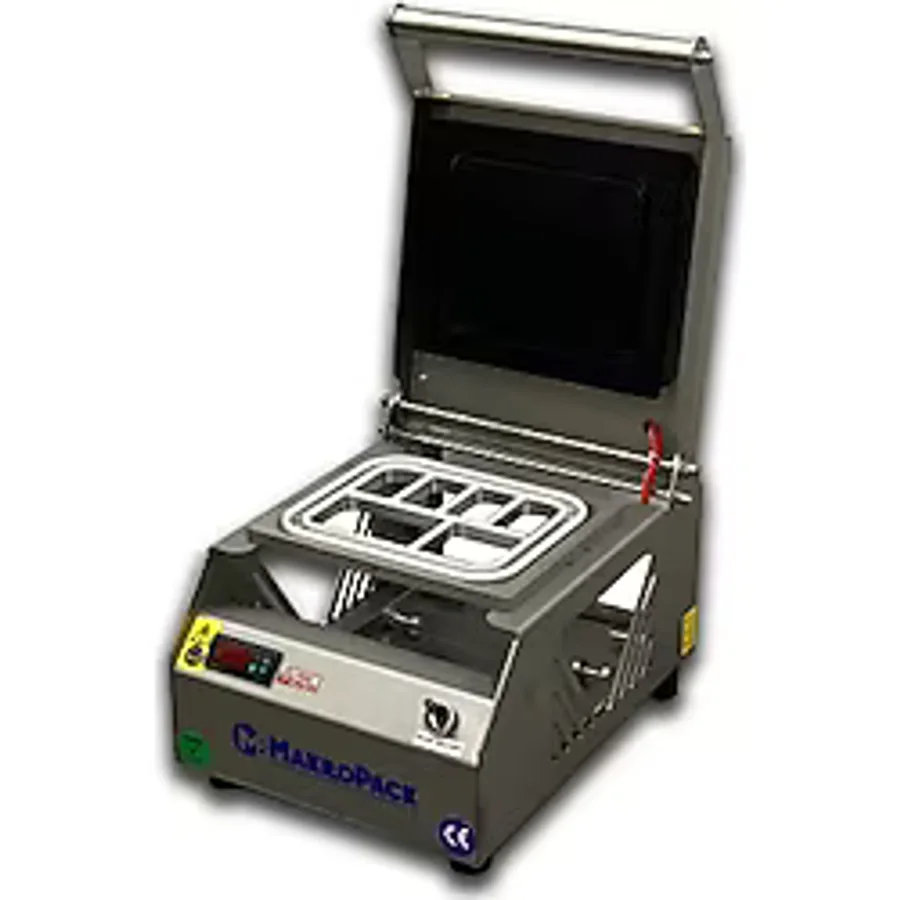 Makropack 6 Bölmeli Tabak Kapatma Makinesi Paslanmaz
