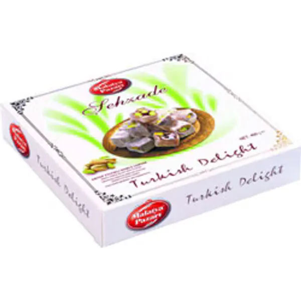 Malatya Pazarı Şehzade 400 gr Antep Fıstıklı Lokum