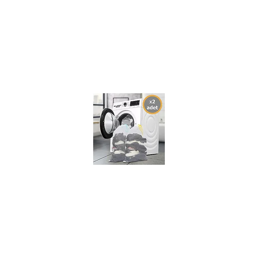 Malzek Yzrcsr2fıle 40 x 60 CM Büyük Boy Çamaşır Yıkama Filesi 2 Adet