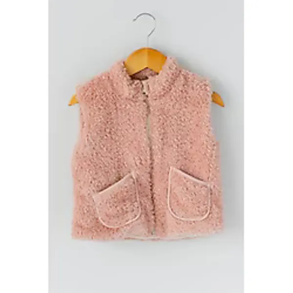 Mama Yoyo Welsoft Çocuk Yelek - Pembe - 2 - 3 Yaş - Açık Pembe
