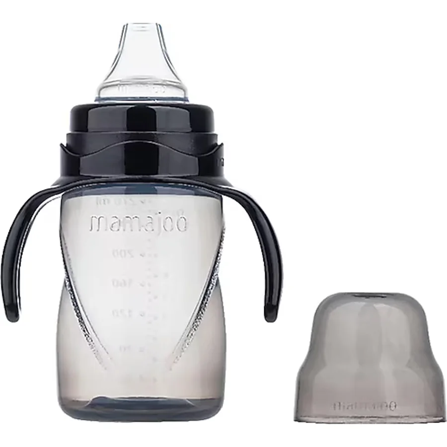 Mamajoo Kulplu Akıtmaz Eğitici Bardak 270 ml Black