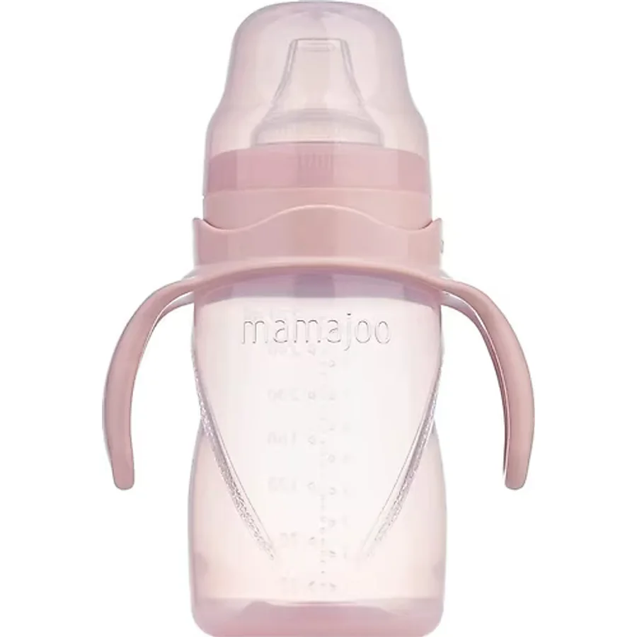 Mamajoo Kulplu Akıtmaz Eğitici Bardak 270 ml Powder Pink