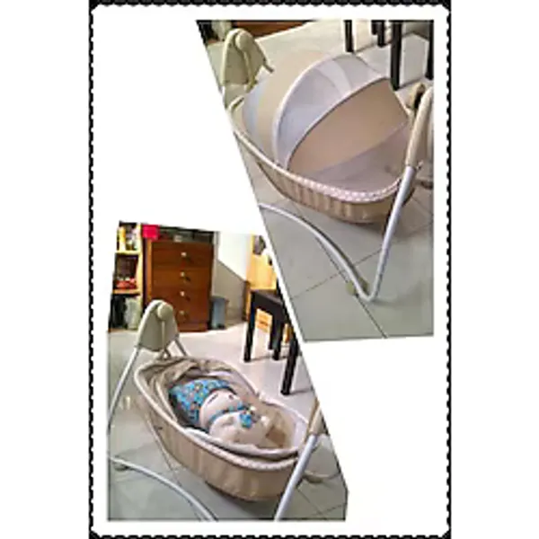 Mamalove Otomatik Sallanan Cibinlikli Hamak
