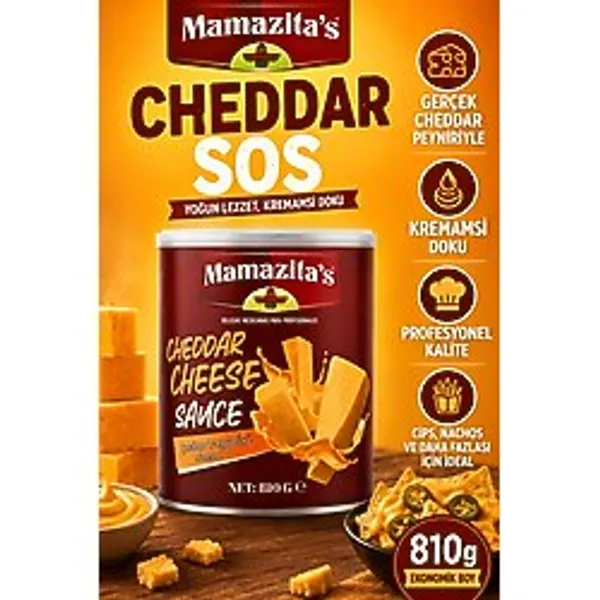 Mamazita'S Cheddar Sos 810 Gr