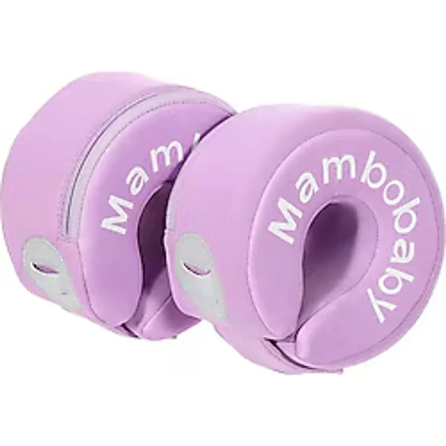 Mambobaby İçi Dolgulu, Şişme Gerektirmeyen Yüzme Kolluğu - Pembe